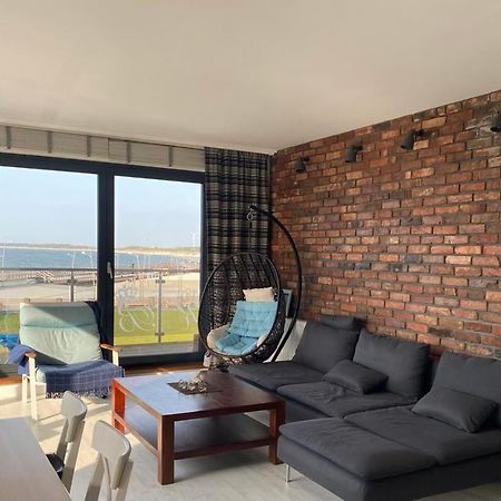 Apartament Blekitny Przy Latarni Ujście-Darłowskie Dış mekan fotoğraf