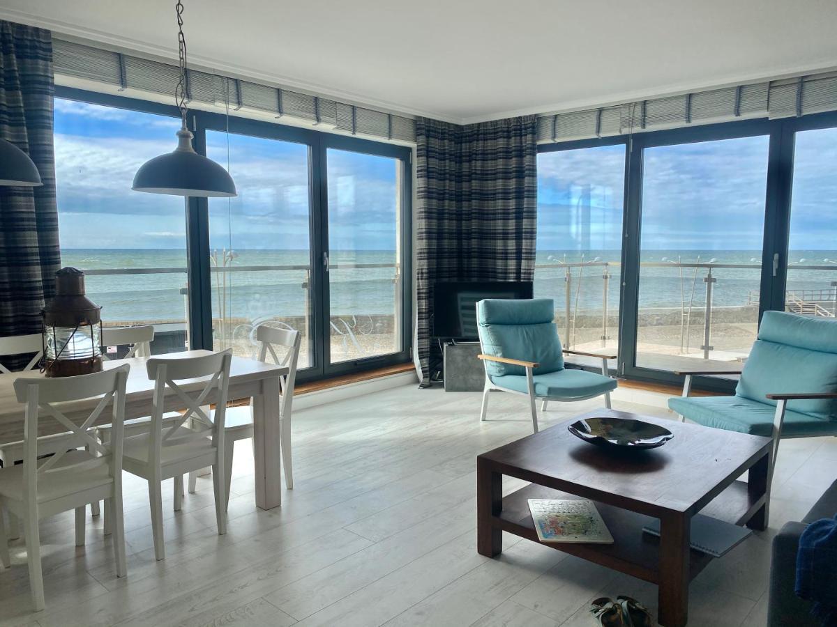 Apartament Blekitny Przy Latarni Ujście-Darłowskie Dış mekan fotoğraf