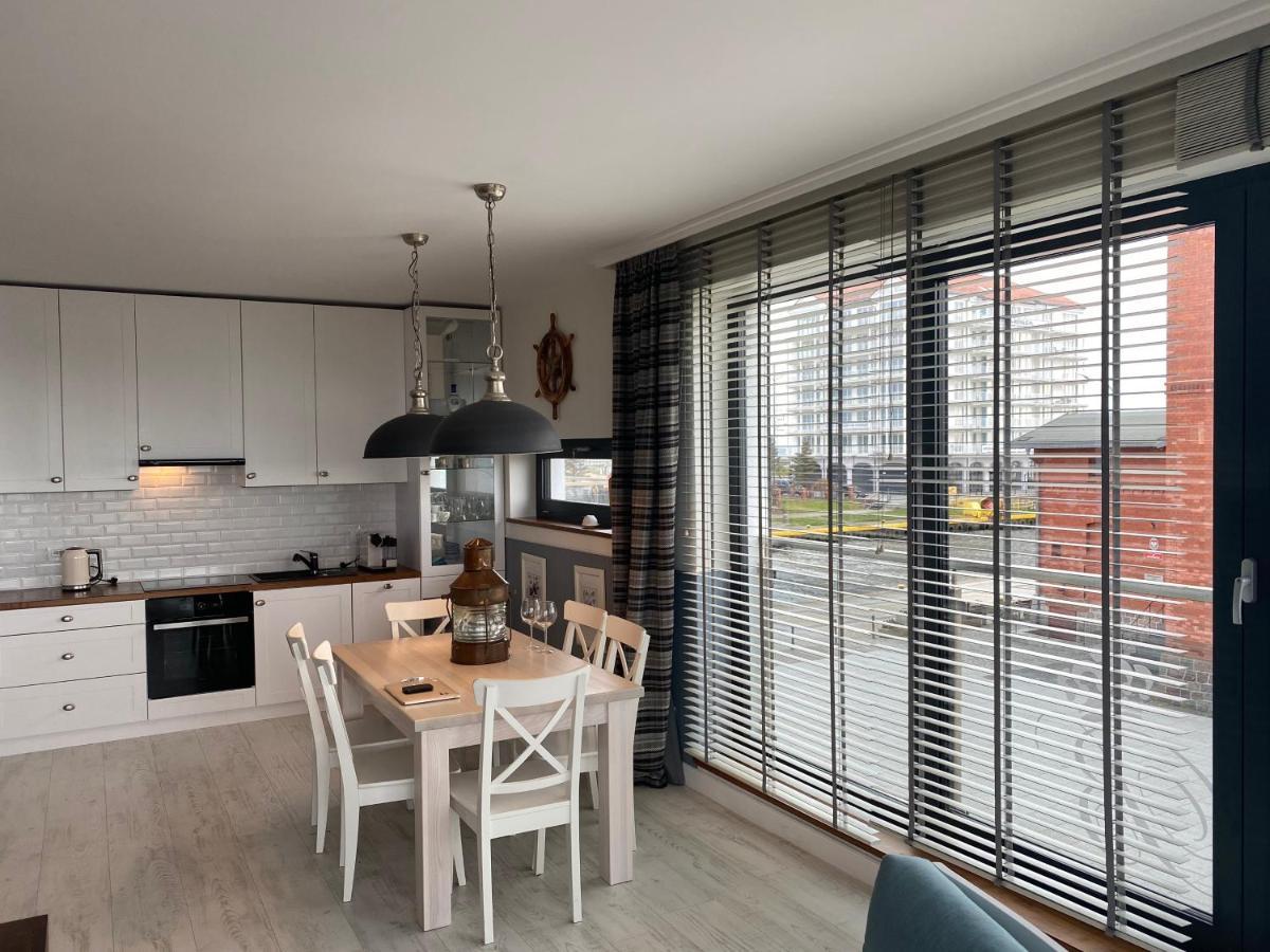 Apartament Blekitny Przy Latarni Ujście-Darłowskie Dış mekan fotoğraf