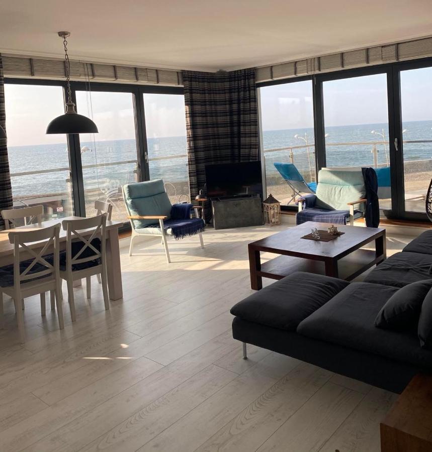 Apartament Blekitny Przy Latarni Ujście-Darłowskie Dış mekan fotoğraf