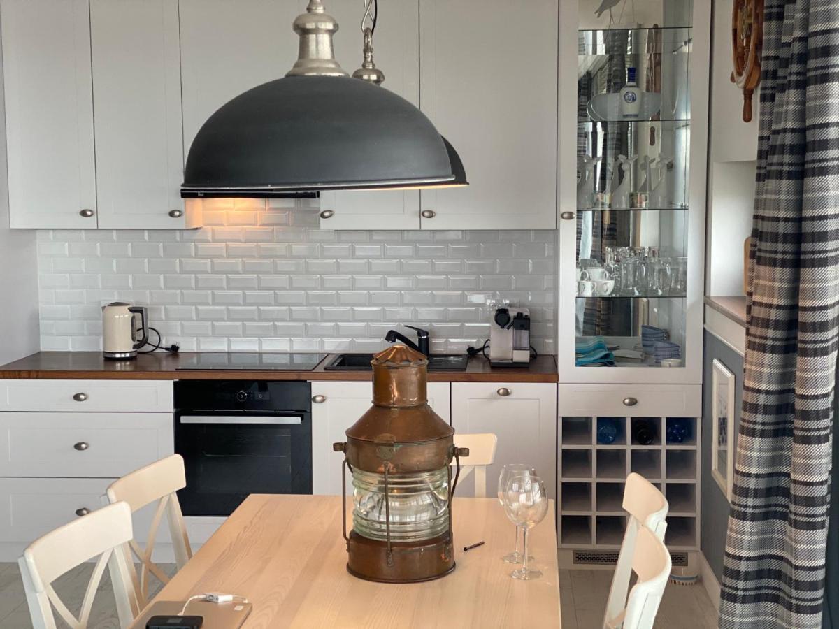Apartament Blekitny Przy Latarni Ujście-Darłowskie Dış mekan fotoğraf